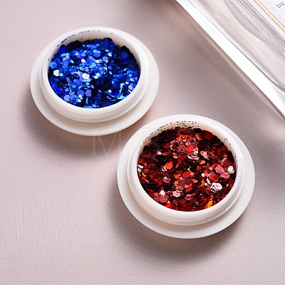 Shiny Nail Art Glitter Flakes MRMJ-T063-373-M-1