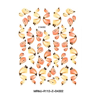 Nail Decals Stickers MRMJ-R112-Z-D4302-1
