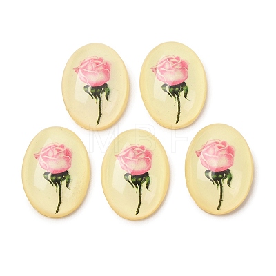Transparent Resin Cabochons RESI-K033-11A-1