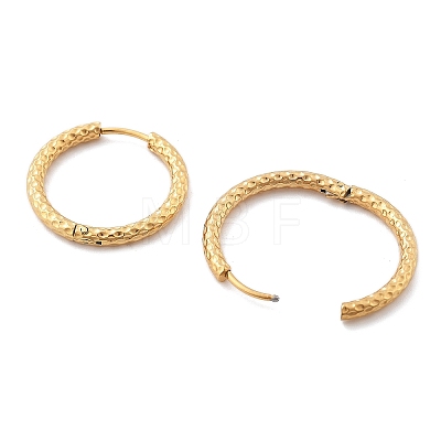 304 Stainless Steel Hoop Earrings EJEW-R017-01G-03-1