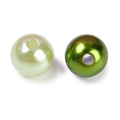 ABS Plastic Imitation Pearl Beads KY-G030-01C-1