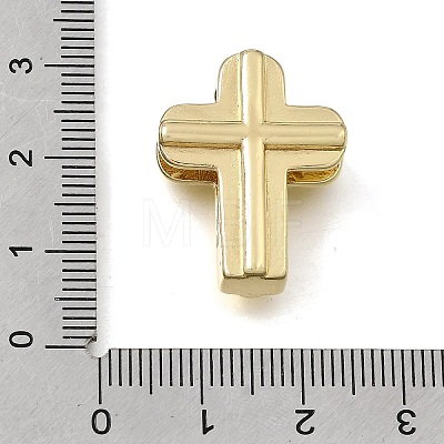 Brass Slide Charms KK-CBAEEA8-14G-1