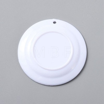 Mini ABS Plastic Dish DJEW-WH0015-56D-1