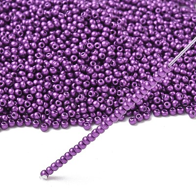 12/0 Grade A Round Glass Seed Beads SEED-Q009-FJX33-1