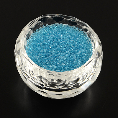 Transparent DIY 3D Nail Art Decoration Mini Glass Beads MRMJ-R038-C06-1