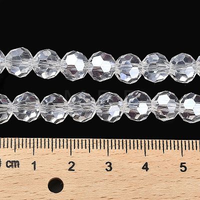 Transparent Glass Beads EGLA-A035-T8mm-B19-1