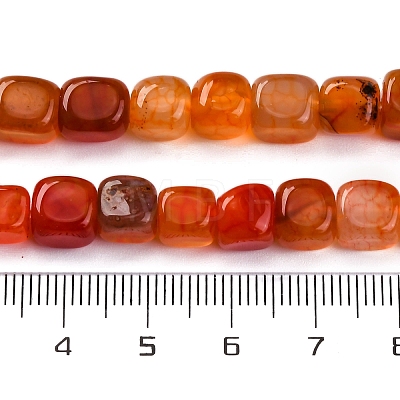 Natural Dragon Veins Agate Beads Strands G-G177-E05-01-1