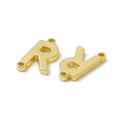 Rack Plating Brass Connector Charms KK-C007-38G-R-1