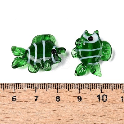 Handmade Lampwork Beads Strands LAMP-N024-35A-1