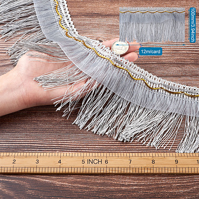 Polyester Tassel Fringe Trimming OCOR-TAC0008-21A-1