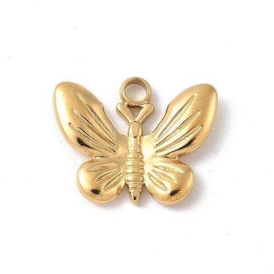 304 Stainless Steel Charms STAS-P388-17G-1