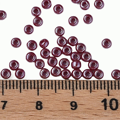 8/0 Czech Opaque Glass Seed Beads SEED-N004-003A-03-1