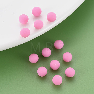 Opaque Acrylic Beads PAB702Y-B01-03-1