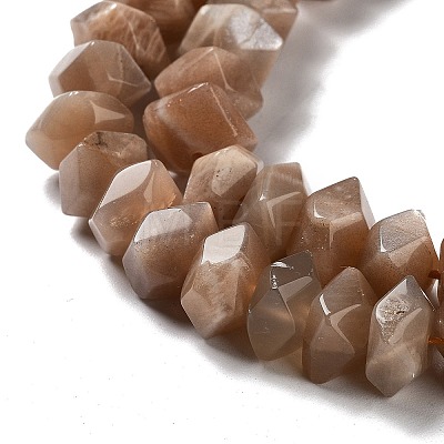 Natural Sunstone Beads Strands G-D091-A14-1