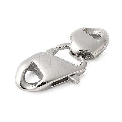 316 Surgical Stainless Steel Lobster Claw Clasps STAS-H234-10P-02-1