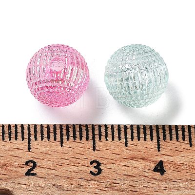 Transparent Acrylic Beads OACR-Z013-39-1