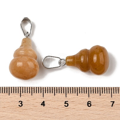 Natural Topaz Jade Pendants G-B127-03P-10-1