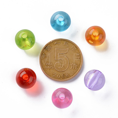 Transparent Acrylic Beads MACR-S370-A12mm-1