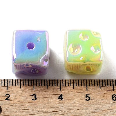 UV Plating Acrylic Beads X1-MACR-K357-10H-1