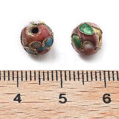 Handmade Cloisonne Beads CLB-O001-M07-03-1