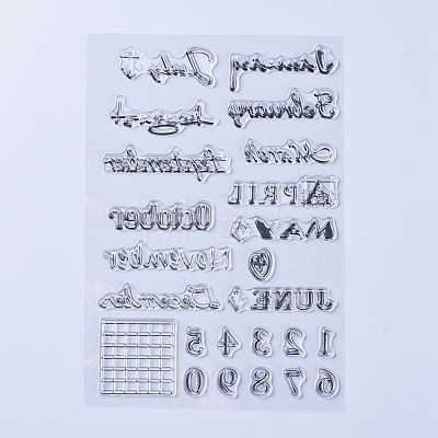 Silicone Stamps DIY-WH0084-04-1