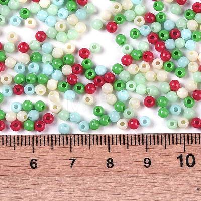 Opaque Acrylic Beads X1-OACR-H118-07A-08-1
