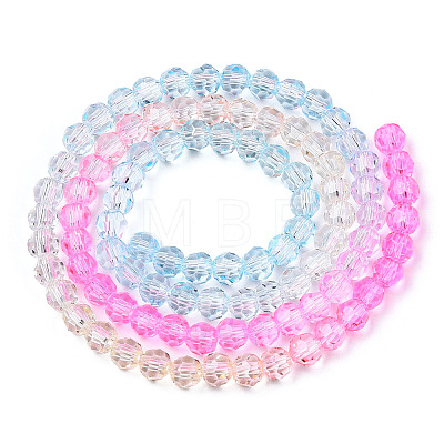 Transparent Glass Beads Strands LS-X1-GLAA-E036-07S-1