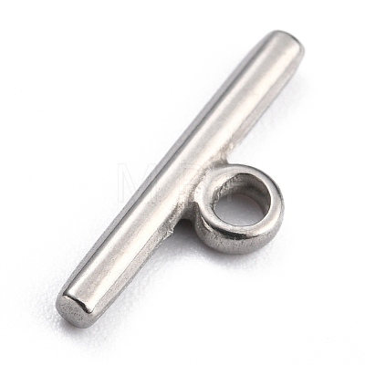 304 Stainless Steel Toggle Clasps STAS-H140-14P-1