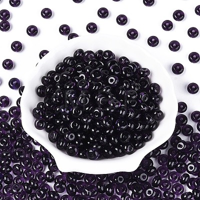 Transparent Colours Glass Seed Beads SEED-N007-39B-04-1