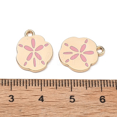 Alloy Enamel Pendants ENAM-G235-08G-04-1