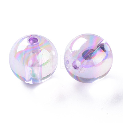 Transparent Acrylic Beads MACR-S370-B16mm-746-1