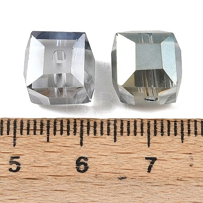 Electorplated Glass Beads EGLA-E006-M2-1