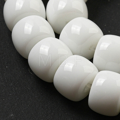 Opaque Glass Beads Strands GLAA-NH0002-B05-1