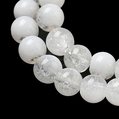 Crackle Glass Beads X1-GLAA-U001-6mm-07-1
