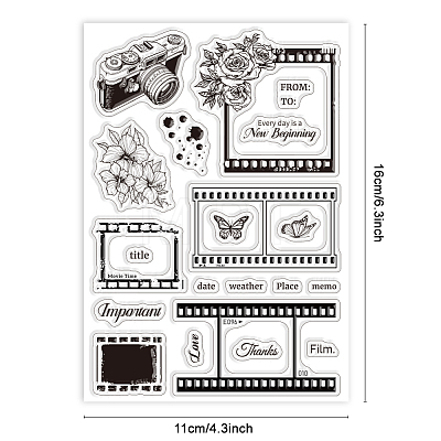 Custom PVC Plastic Clear Stamps DIY-WH0448-0681-1