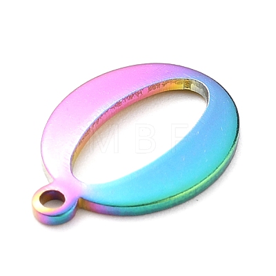 Ion Plating(IP) 304 Stainless Steel Charms STAS-H112-O-M-1