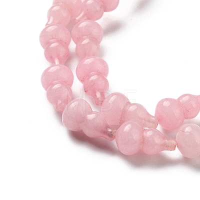 Natural White Jade Beads Strands G-C039-B03-1