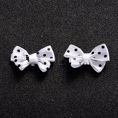 Spot Ribbon Hair Bows DBF020-3-1