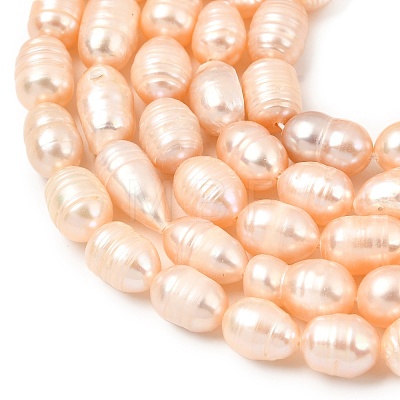 Natural Cultured Freshwater Pearl Beads Strands PEAR-F020-05A-1