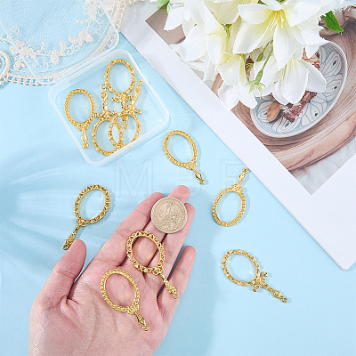 12Pcs 3 Styles Alloy Pendants FIND-SP0006-01-1
