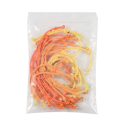 24Pcs Polyester Cord Bracelets Making AJEW-FS00006-1