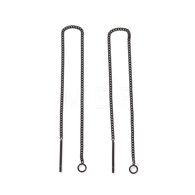 304 Stainless Steel Stud Earring Finding STAS-E161-07EB-1