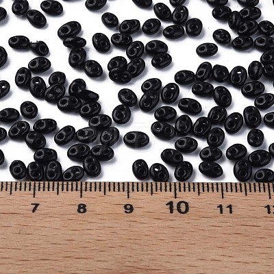 Opaque Luster Czech Glass Seed Beads SEED-N004-005-D03-1