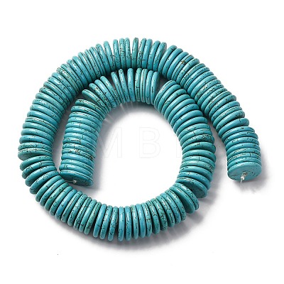 Synthetic Howlite Beads TURQ-20D-2-01-1