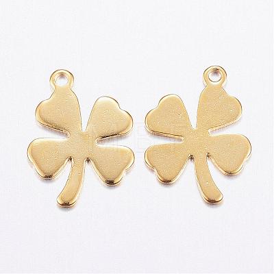 304 Stainless Steel Charms STAS-P142-13G-1