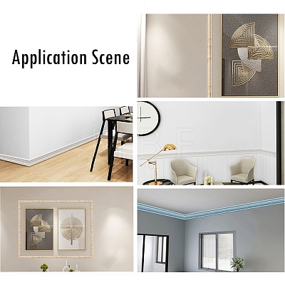 PVC Foam 3D Self-Adhesive Waterproof Wallpaper Border PAAG-PW0011-05S-1