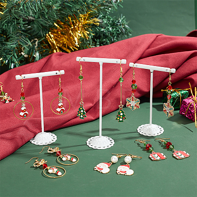 Christmas Theme DIY Earring Making Kit DIY-SC0022-80-1
