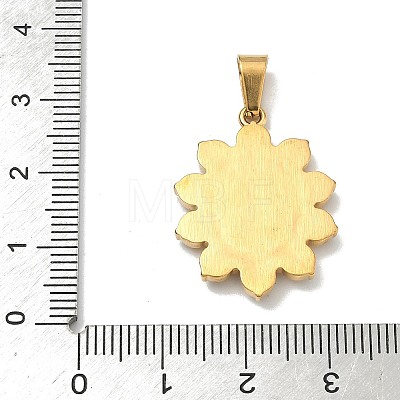 Virgin Mary Theme 304 Stainless Steel Pendants STAS-F336-05A-G-1