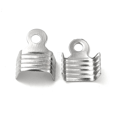 304 Stainless Steel Folding Crimp Ends STAS-P319-01P-1
