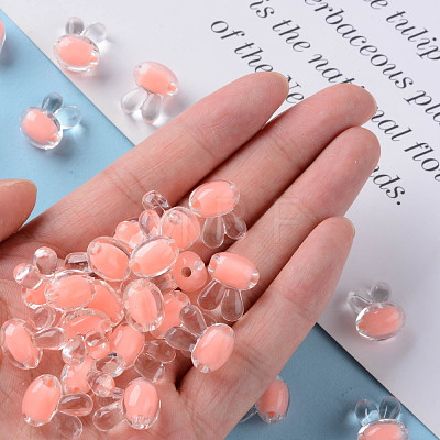 Transparent Acrylic Beads TACR-S152-05A-SS2109-1